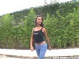 Movies of truly hot tranny gricking some guy into fucking her